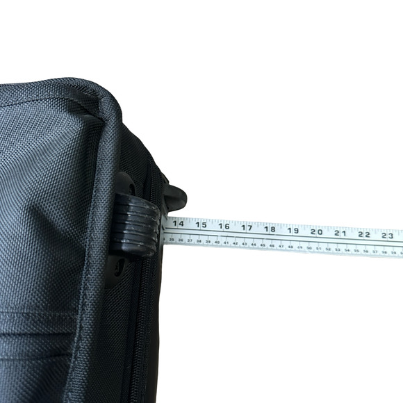 Tumi Alpha Deluxe Expandable Laptop Briefcase Rolling Carry-On Bag Black 26003D4 - Picture 13 of 16